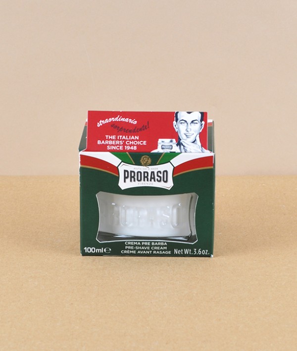 Proraso pre shave balm, camphor & eucalyptus