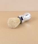 Proraso shaving brush, chrome and hog hair