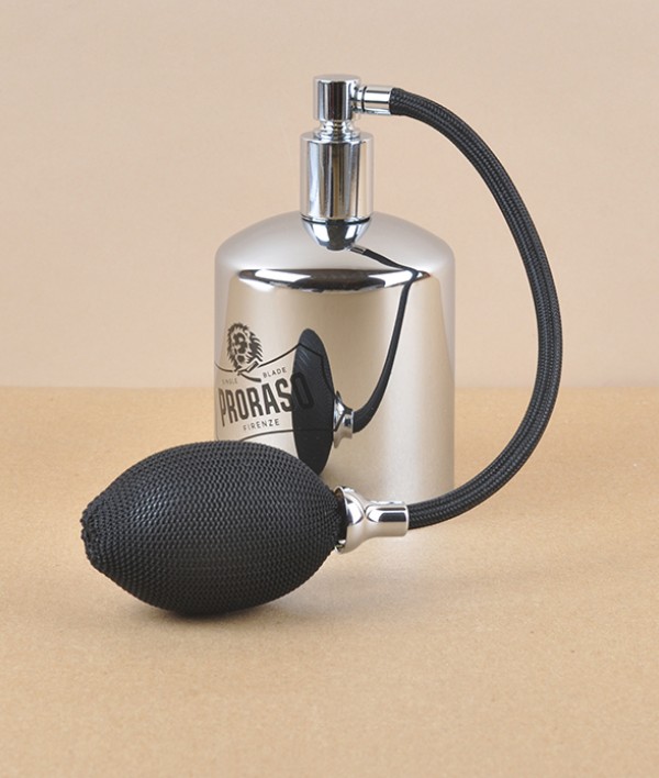 Proraso spray canister for cologne