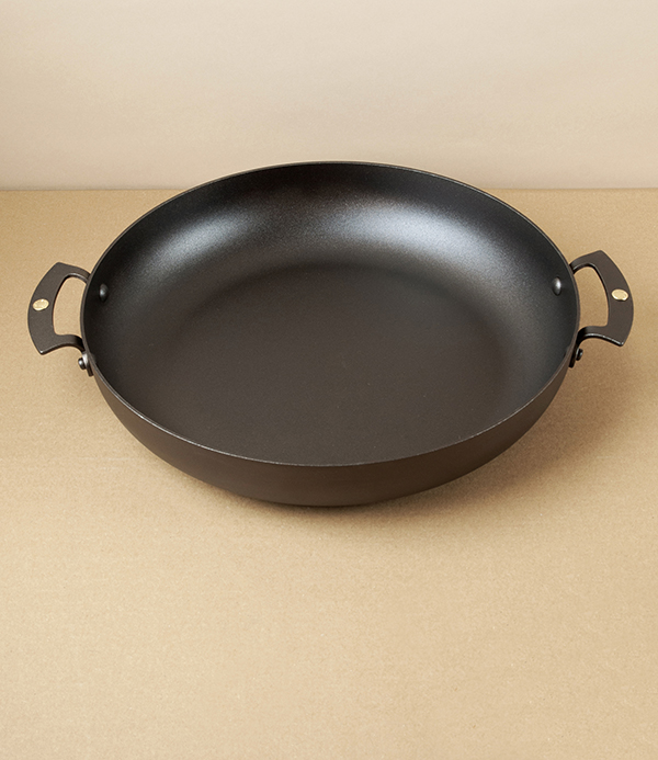 English Spun Iron Prospector Style Chef's Pan, 11"