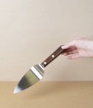 Lamson Pie or Cake Server with Walnut Handle