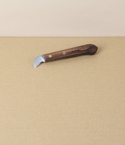 Lamson Chestnut Knife with Walnut Handle, Stainless Steel