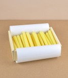 Nanohana (canola flower) candles, set of 40