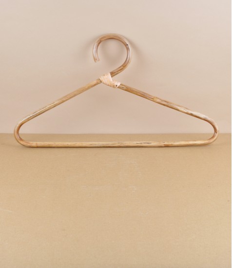 Nepalese hand made rattan coat hanger