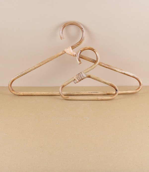 Nepalese hand made rattan towel hanger