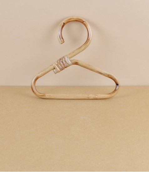 Nepalese hand made rattan towel hanger