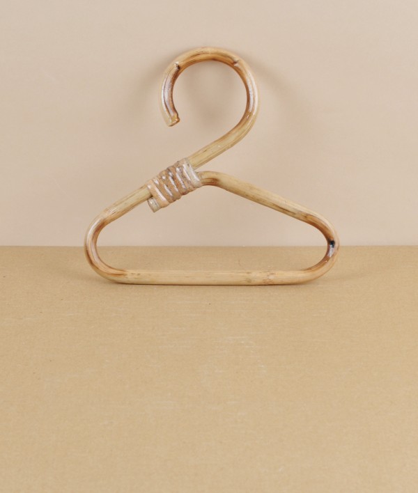 Nepalese hand made rattan towel hanger