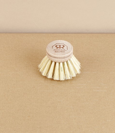 Dish brush replacement head, stiff, 4cm