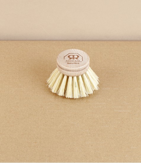 Dish brush replacement head, stiff, 4cm