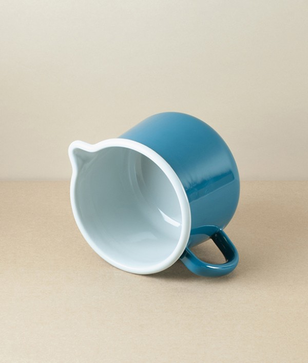 Austrian Enamelled Steel Bellied Jug, 1 litre