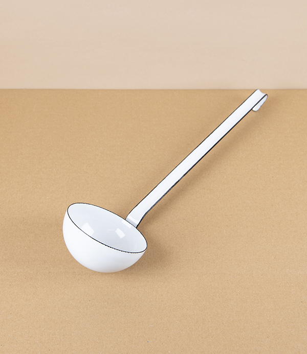 Austrian Enamelled Steel Ladle, 8cm