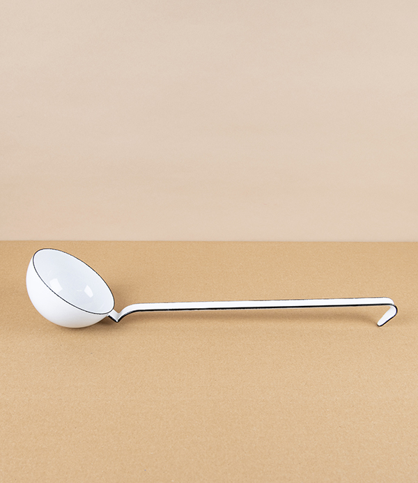 Austrian Enamelled Steel Ladle, 8cm