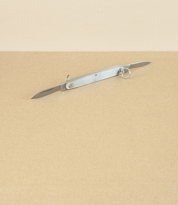 Sheffield Steel Ring-Opening Pocket Knife, Twin Blade