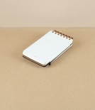 Midori Recycled Leather Ring Bound Notepad
