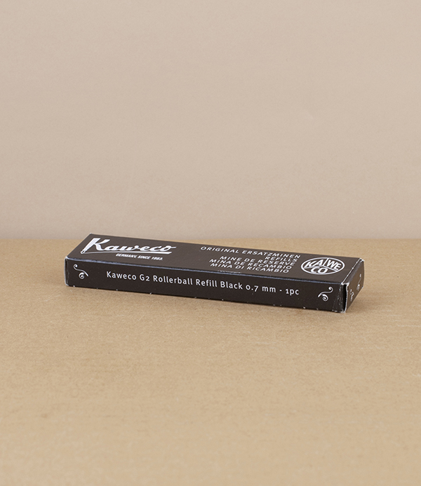Kaweco G2 Rollerball refill, 0.7mm, Black