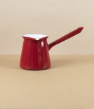 Romanian Enamel Briki or Ibrik, 0.5l, Bordeaux