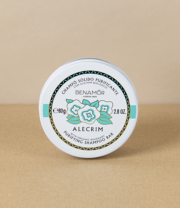 Benamôr Rosemary Solid Shampoo in Tin