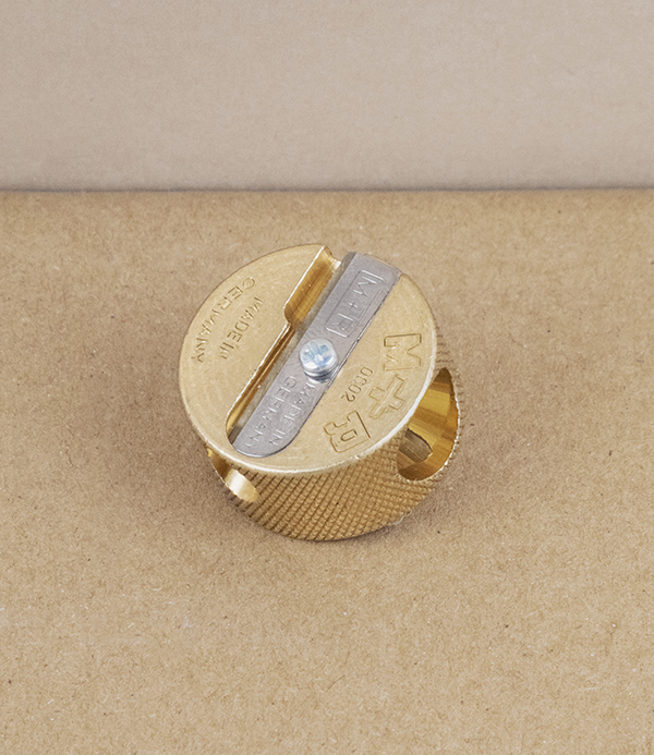 Brass double sharpener, Circular