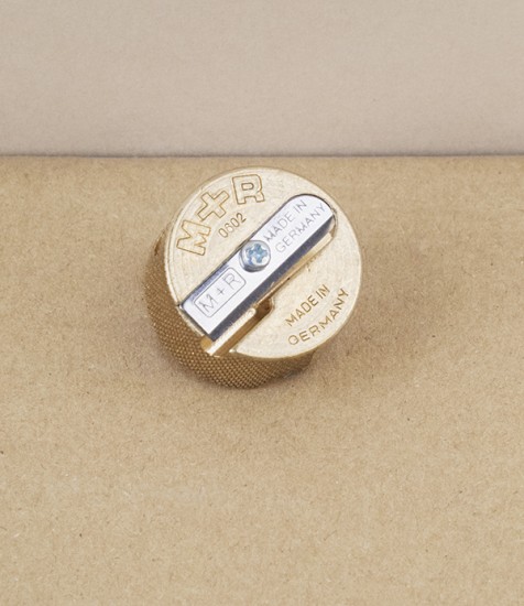 Brass double sharpener, Circular