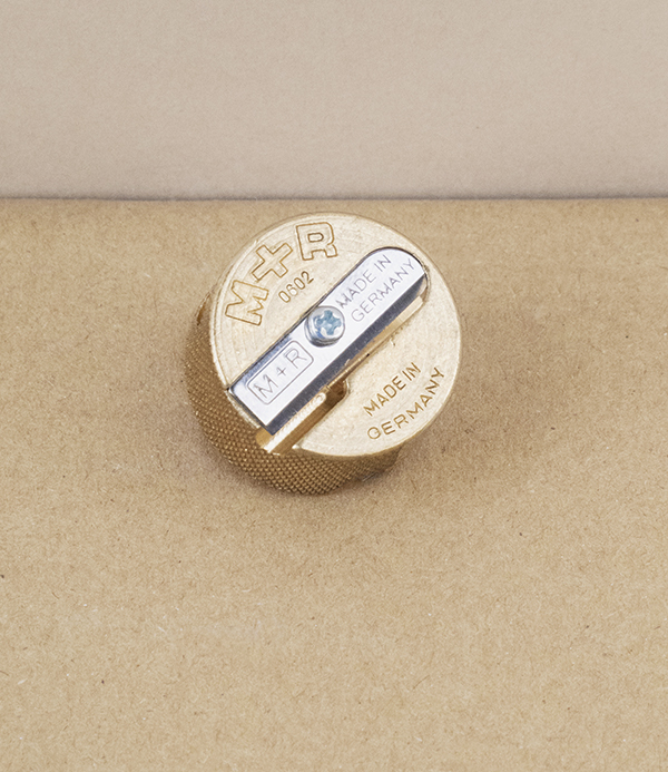 Brass double sharpener, Circular