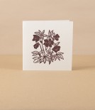 Linocut Greetings Cards, Set of 4, ‘Spring’