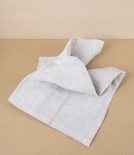 French Linen Napkin, Rythmo
