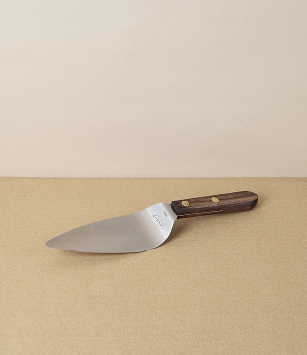 Lamson Pie or Cake Server with Walnut Handle