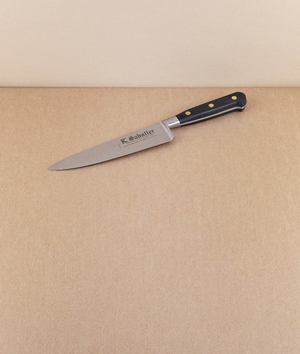 Sabatier K Chef's Knife, 6", Carbon Steel