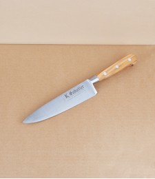 Sabatier K Olive Wood Chef's Knife, 6", Carbon Steel