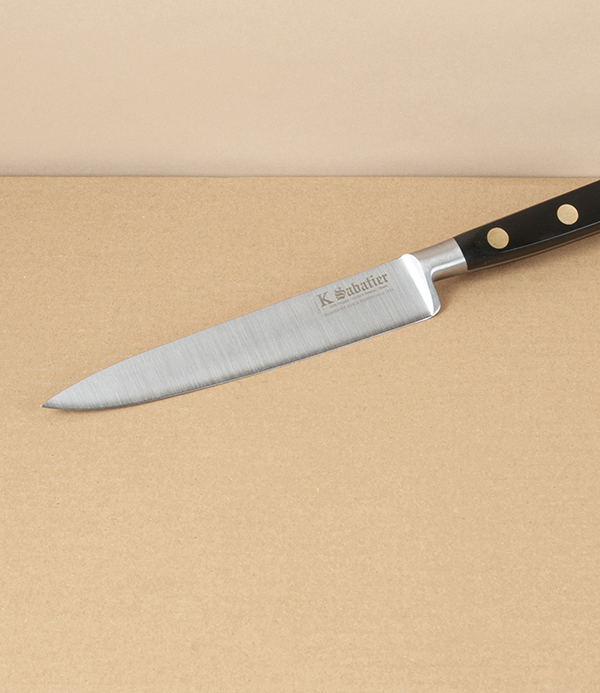 Sabatier K Filleting Knife, Carbon Steel, 6”
