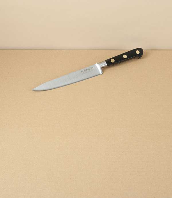 Sabatier K Filleting Knife, Carbon Steel, 6”