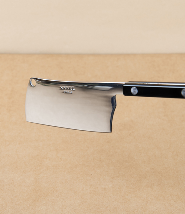 French Black-Handled Cheese Cleaver
