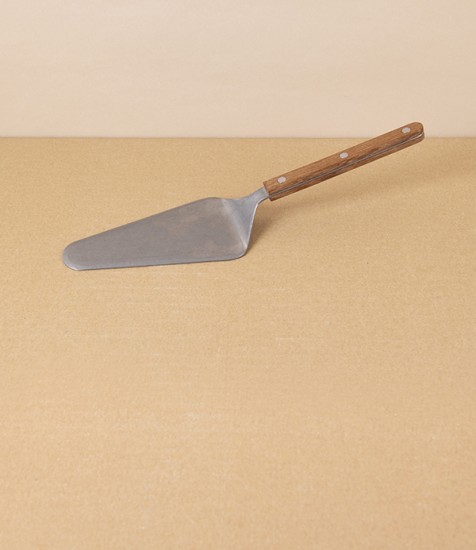 French Teak Handled Tart Slicer