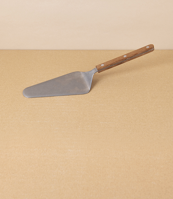 French Teak Handled Tart Slicer