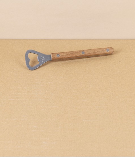French Teak-Handled Bottle Opener