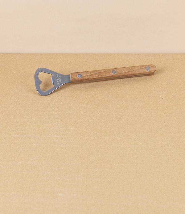 French Teak-Handled Bottle Opener