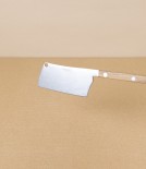 French Teak-Handled Cheese Cleaver