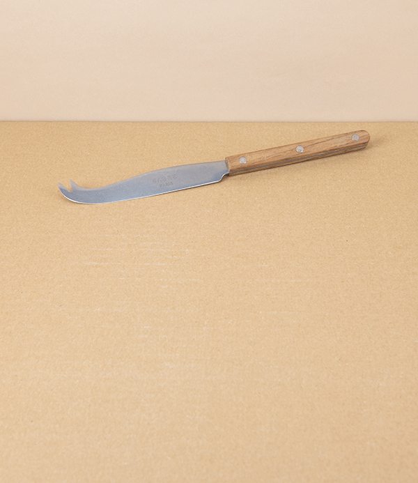 French Teak-Handled Cheese Knife