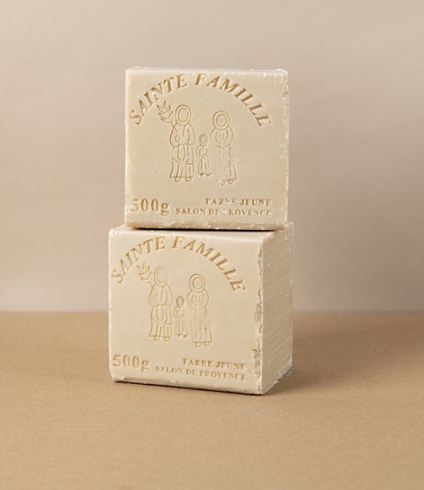 White Savon de Marseille Household Soap "La Sainte Famille", 1kg