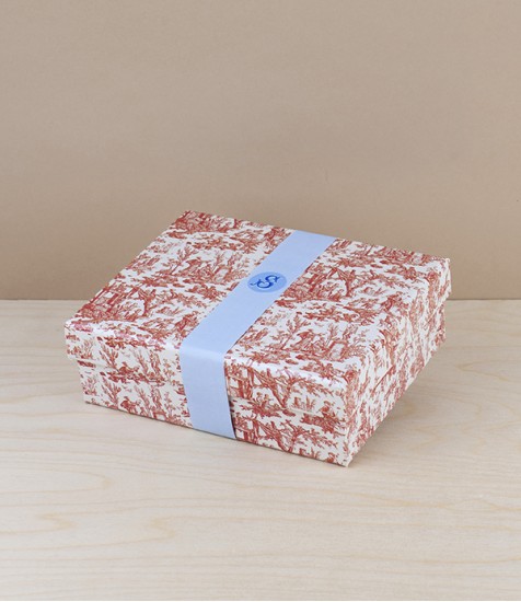 Maison Sajou Sewing Set, Toile de Jouy