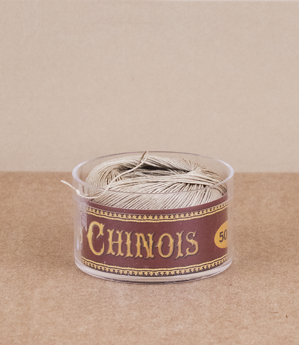 Fil au Chinoise linen capsule, gabardine