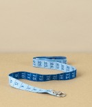 Sajou French Jacquard Ribbon Tape Measure, Blue