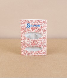 Assorted French sewing needles, Toile de Jouy