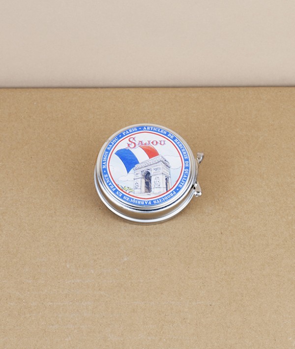 Sajou Tin of Mini Sewing Thread Cocoons, Arc De Triomphe