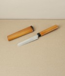 Niwaki Japanese Sakura-Handled Nakiri Fruit Knife