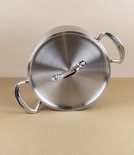 English Stainless Steel Tri-ply Casserole Pan, 3l