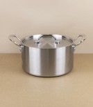 English Stainless Steel Tri-ply Casserole Pan, 3l