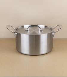 English Stainless Steel Tri-ply Casserole Pan, 3l