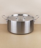 English Stainless Steel Tri-ply Casserole Pan, 5l