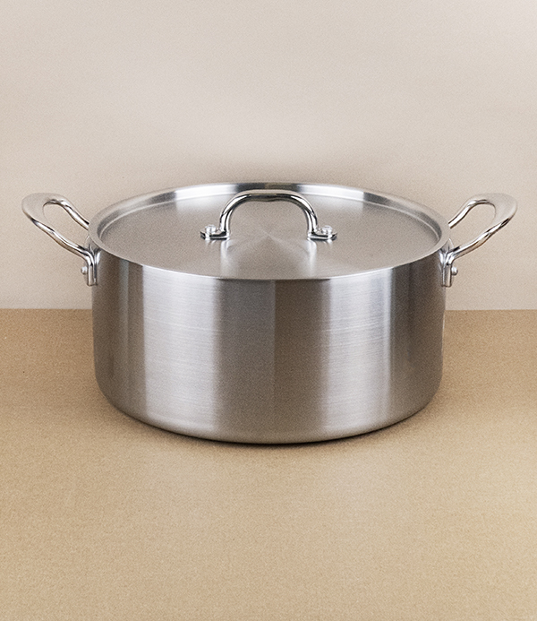 English Stainless Steel Tri-ply Casserole Pan, 5l